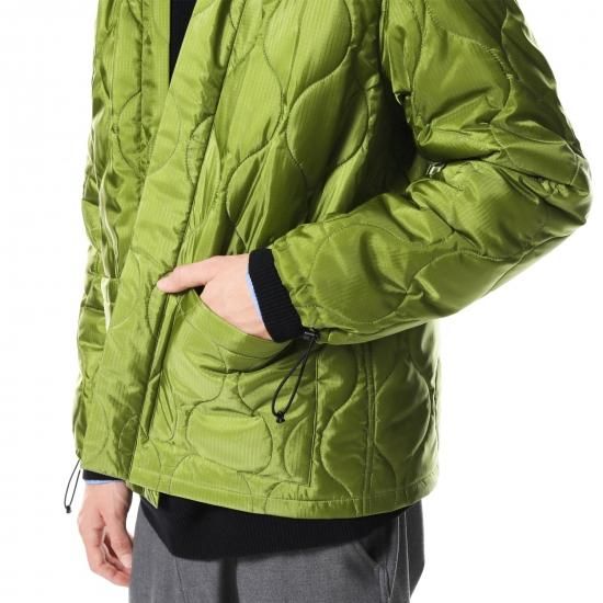 SALE 50%OFF【SOPHNET./ソフ】QUILTING SHIRT CARDIGAN(KHAKI