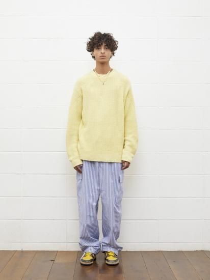 SALE 40%OFF【UNUSED/アンユーズド】US1804 crew neck knit SALE 40%OFF【UNUSED/アンユーズド】US1804 crew neck knit
