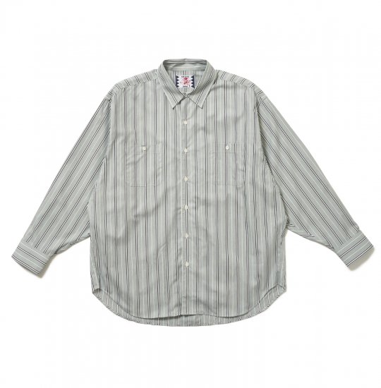 SALE 40%OFF【SON OF THE CHEESE/サノバチーズ】Stripe Big Shirt(GREEN) -  「PLACE/プレイス」UNUSED、is-ness、C.E、BlackEyePatch、HELLRAZOR、SON OF THE  CHEESE等通販・正規取扱店 | 青森市