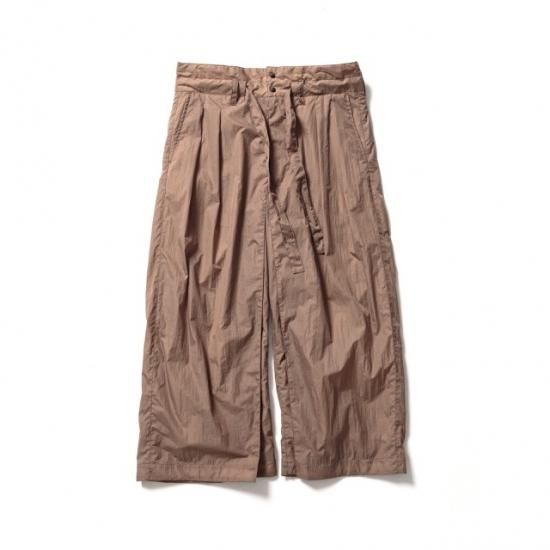 Sasquatchfabrix. ベージュ　ナイロンハカマパンツ SALE 40%OFF【Sasquatchfabrix./サスクワッチファブリックス