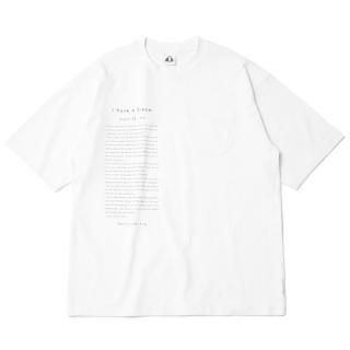 <img class='new_mark_img1' src='https://img.shop-pro.jp/img/new/icons14.gif' style='border:none;display:inline;margin:0px;padding:0px;width:auto;' />【HOLE AND HOLLAND/ホールアンドホーランド】I HAVE PKT TEE WHITE(MIX CD付き)