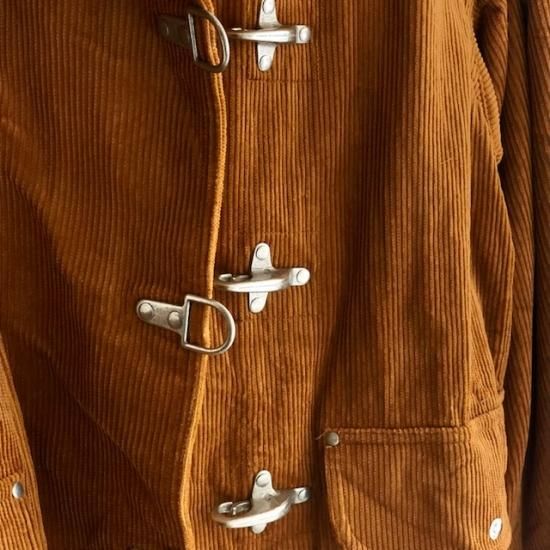 UNUSED fireman corduroy jacket ブラウン 1 UNUSED fireman corduroy jacket ブラウン 1