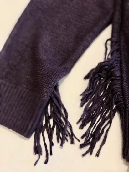 SALE 40%OFF【UNUSED/アンユーズド】US2206 5G fringe crewneck