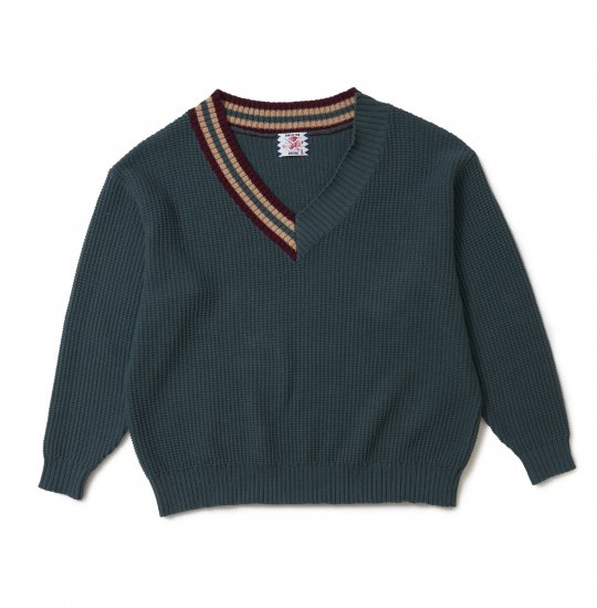SALE 40%OFF【SON OF THE CHEESE/サノバチーズ】Asymmetry V Knit ...