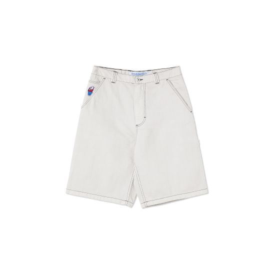 【POLAR SKATE CO./ポーラースケートカンパニー】BIG BOY WORK SHORTS(WASHED WHITE) -  「PLACE/プレイス」UNUSED、is-ness、C.E、BlackEyePatch、HELLRAZOR、SON OF THE  CHEESE等通販・正規取扱店 | 