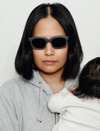 eye c u/アイシーユー】SUNGLASSES NRT(BK65 CHARCOAL GREY eye c u/アイシーユー】SUNGLASSES NRT(BK65 CHARCOAL GREY