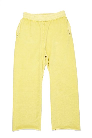 BOWWOW/バウワウ】PLAYMATE OF BUFFALO GALS SWEAT PANTS(YELLOW