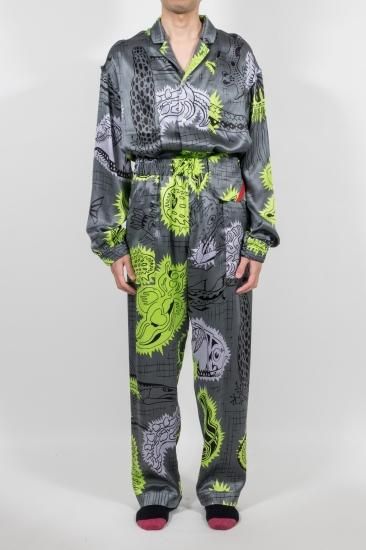 SALE 40%OFF【PHINGERIN/フィンガリン】NIGHT SHIRT SILK SALE 40%OFF【PHINGERIN/フィンガリン】NIGHT SHIRT SILK