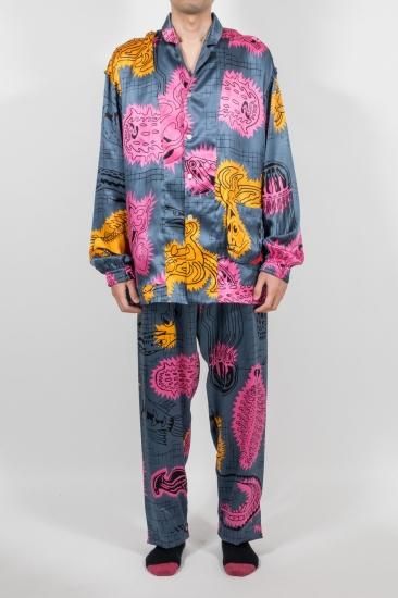 SALE 40%OFF【PHINGERIN/フィンガリン】NIGHT SHIRT SILK