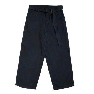 <img class='new_mark_img1' src='https://img.shop-pro.jp/img/new/icons14.gif' style='border:none;display:inline;margin:0px;padding:0px;width:auto;' />【URU/ウル】BELTED PANTS(NAVY)