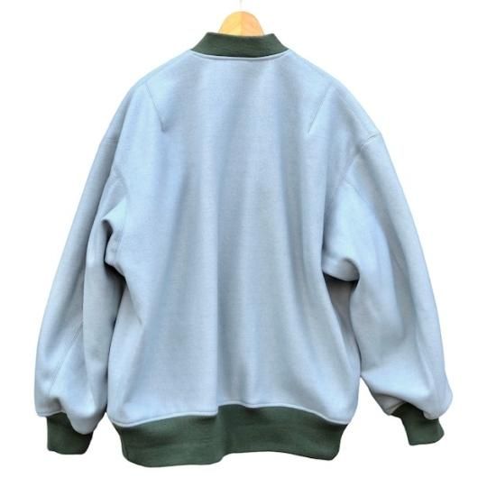 URU ウル 日本製 ナイロン シルク MA-1 ボンバージャケット 緑グリーン SALE 30%OFF【URU/ウル】MA-1 BLOUSON(KHAKI) - 「PLACE