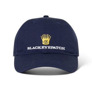 BlackEyePatch/֥åѥåROYAL CROWN LOGO CAP(NAVY)