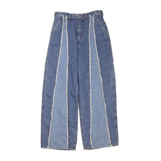 <img class='new_mark_img1' src='https://img.shop-pro.jp/img/new/icons44.gif' style='border:none;display:inline;margin:0px;padding:0px;width:auto;' />JieDa/SWITCHING OVER DENIM PANTS(INDIGO)