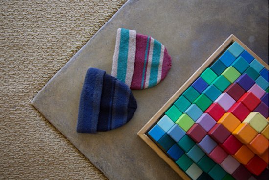 NOROLL/ノーロール】CONFECTION WASHI BEANIE(BERRY) - 「PLACE