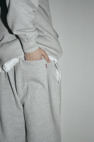 NEVVER/ニューアー】GR7 SWEATPANTS GRAY(GRAY) - 「PLACE NEVVER/ニューアー】GR7 SWEATPANTS GRAY(GRAY) - 「PLACE