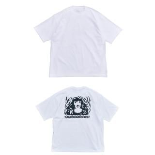 <img class='new_mark_img1' src='https://img.shop-pro.jp/img/new/icons14.gif' style='border:none;display:inline;margin:0px;padding:0px;width:auto;' />【HOLE AND HOLLAND/ホールアンドホーランド】COMPASS DENGUE TEE(WHITE)