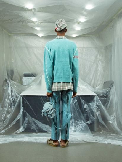 PHINGERIN/フィンガリン】BONTAGE PANTS(SAX) - 「PLACE PHINGERIN/フィンガリン】BONTAGE PANTS(SAX) - 「PLACE