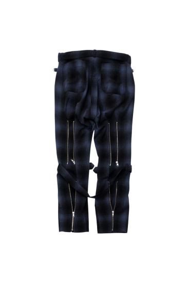 フィンガリン PD-232-BT-042 チェック柄 ウールボンテージパンツ フィンガリン PD-232-BT-042 チェック柄 ウールボンテージパンツ