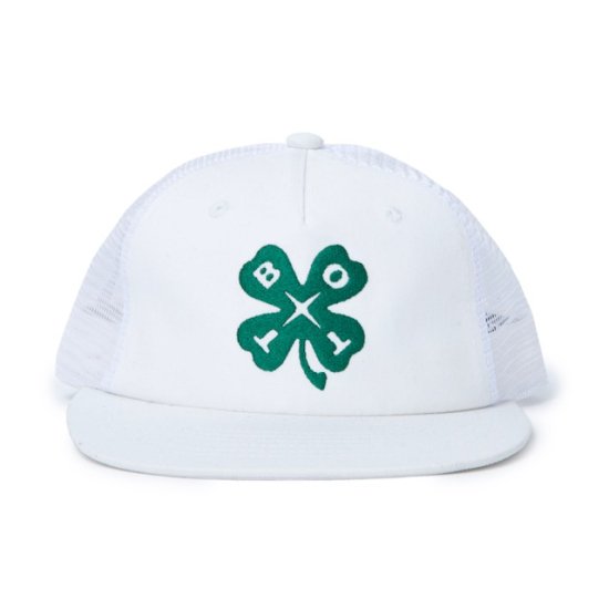 【BoTT/ボット】Lucky Clover Mesh Cap(WHITE) -  「PLACE/プレイス」UNUSED、is-ness、C.E、BlackEyePatch、HELLRAZOR、SON OF THE  CHEESE等通販・正規取扱店 | 青森市