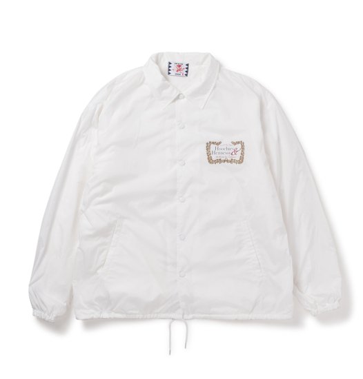 【SON OF THE CHEESE/サノバチーズ】Hoochies&Hennessy Coach Jkt(WHITE) -  「PLACE/プレイス」UNUSED、is-ness、C.E、BlackEyePatch、HELLRAZOR、SON OF THE  CHEESE等通販・正規取扱店 | 青森市