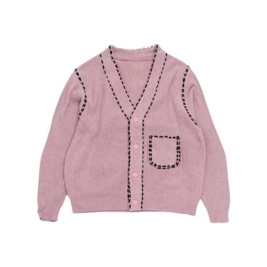 PHINGERIN/フィンガリン】PG1 CARDIGAN(MOS PINK) - 「PLACE PHINGERIN/フィンガリン】PG1 CARDIGAN(MOS PINK) - 「PLACE