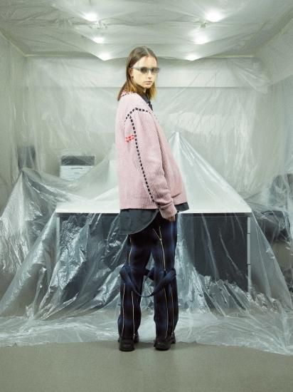 PHINGERIN/フィンガリン】PG1 CARDIGAN(MOS PINK) - 「PLACE PHINGERIN/フィンガリン】PG1 CARDIGAN(MOS PINK) - 「PLACE