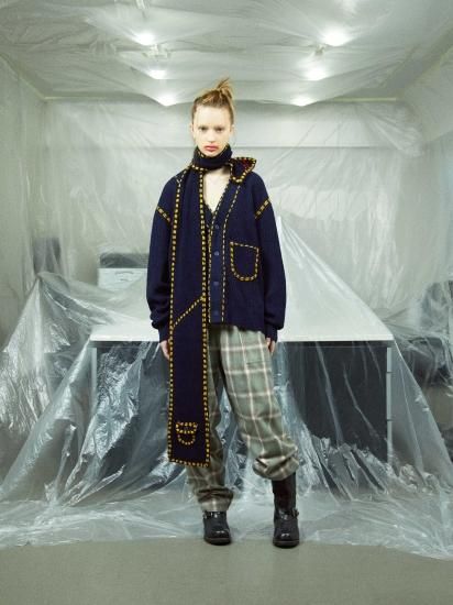 PHINGERIN/フィンガリン】PG1 CARDIGAN(NAVY) - 「PLACE PHINGERIN/フィンガリン】PG1 CARDIGAN(NAVY) - 「PLACE