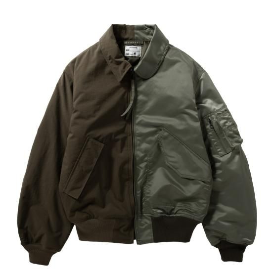 【NEXUSVII/ネクサスセブン】JUMBLED FLIGHT JKT(OLIVE) - 「PLACE/プレイス」UNUSED、is-ness、C.E、BlackEyePatch、HELLRAZOR、SON OF THE CHEESE等通販・正規取扱店 | 青森市 【NEXUSVII/ネクサスセブン】JUMBLED FLIGHT JKT(OLIVE) - 「PLACE/プレイス」UNUSED、is-ness、C.E、BlackEyePatch、HELLRAZOR、SON OF THE CHEESE等通販・正規取扱店 | 青森市