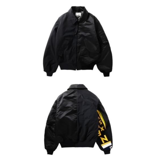 【NEXUSVII/ネクサスセブン】JUMBLED FLIGHT JKT(BLACK) - 「PLACE/プレイス」UNUSED、is-ness、C.E、BlackEyePatch、HELLRAZOR、SON OF THE CHEESE等通販・正規取扱店 | 青森市 【NEXUSVII/ネクサスセブン】JUMBLED FLIGHT JKT(BLACK) - 「PLACE/プレイス」UNUSED、is-ness、C.E、BlackEyePatch、HELLRAZOR、SON OF THE CHEESE等通販・正規取扱店 | 青森市