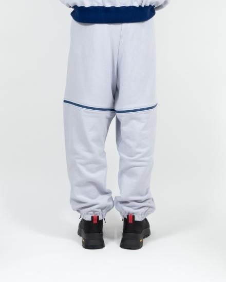 PHINGERIN/フィンガリン】ZIP OFF PANTS SWEAT(BEIGE x ORANGE