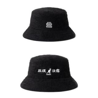 SMALL OG LABEL MESH BUCKET HAT BLACK – BlackEyePatch