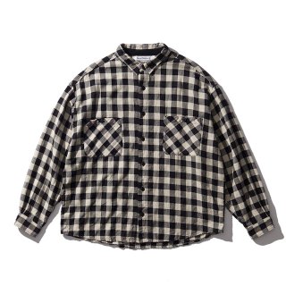 <img class='new_mark_img1' src='https://img.shop-pro.jp/img/new/icons44.gif' style='border:none;display:inline;margin:0px;padding:0px;width:auto;' />SandWaterr/ɥRESEARCHED BAGGY SHIRT(BLACK)
