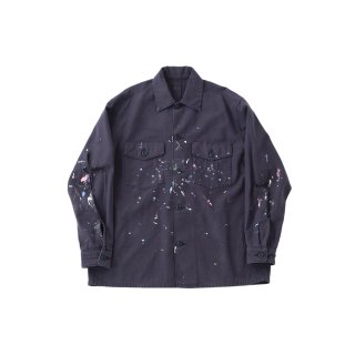 <img class='new_mark_img1' src='https://img.shop-pro.jp/img/new/icons14.gif' style='border:none;display:inline;margin:0px;padding:0px;width:auto;' />URU/MILITARY L/S SHIRTS(NAVY)