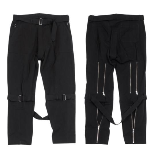 PHINGERIN/フィンガリン】BONTAGE PANTS(BLACK) - 「PLACE/プレイス 