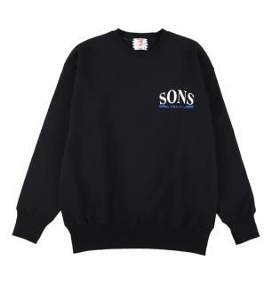 SON OF THE CHEESE/ΥХSONS Crew Neck Sweat(BLACK)