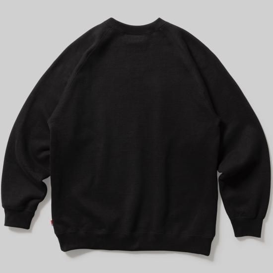 NEVVER/ニューアー】GR7 CREWNECK SWEATSHIRT(BLACK) - 「PLACE NEVVER/ニューアー】GR7 CREWNECK SWEATSHIRT(BLACK) - 「PLACE