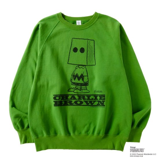 【NEXUSVII/ネクサスセブン】x PEANUTS® CHARLIE BROWN CREW(GREEN) -  「PLACE/プレイス」UNUSED、is-ness、C.E、BlackEyePatch、HELLRAZOR、SON OF THE  CHEESE等通販・正規取扱店 | 青森市