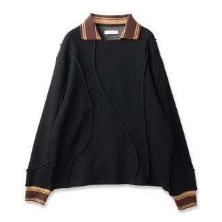 <img class='new_mark_img1' src='https://img.shop-pro.jp/img/new/icons14.gif' style='border:none;display:inline;margin:0px;padding:0px;width:auto;' />【JieDa/ジエダ】WOOL GAME SHIRT(BLACK)