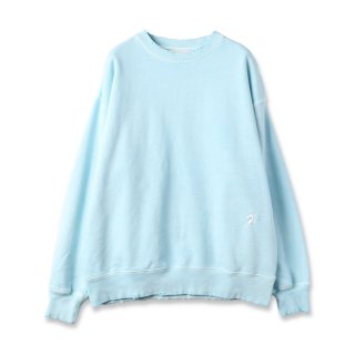 <img class='new_mark_img1' src='https://img.shop-pro.jp/img/new/icons14.gif' style='border:none;display:inline;margin:0px;padding:0px;width:auto;' />JieDa/J LOGO DAMEGE  SWEAT CREW(SAX)