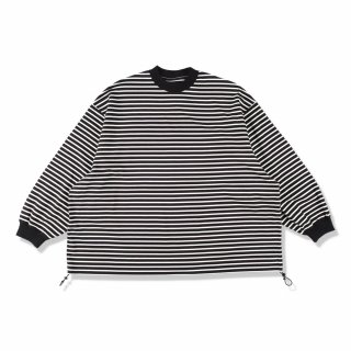 <img class='new_mark_img1' src='https://img.shop-pro.jp/img/new/icons14.gif' style='border:none;display:inline;margin:0px;padding:0px;width:auto;' />is-ness/ͥBALLOON STRIPESLONG SLEEVE TSHIRT(BLACK x WHITE border)