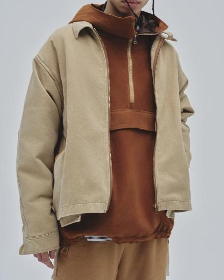 SandWaterr/サンドウォーター】ORGANIZED WORK BLOUSON(BEIGE