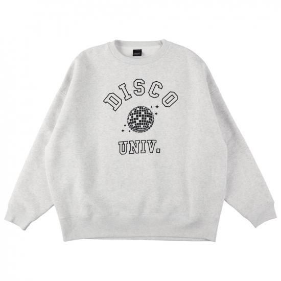 ISNESS MUSIC/イズネス ミュージック】DISCO UNIV. SWEAT SHIRT ISNESS MUSIC/イズネス ミュージック】DISCO UNIV. SWEAT SHIRT