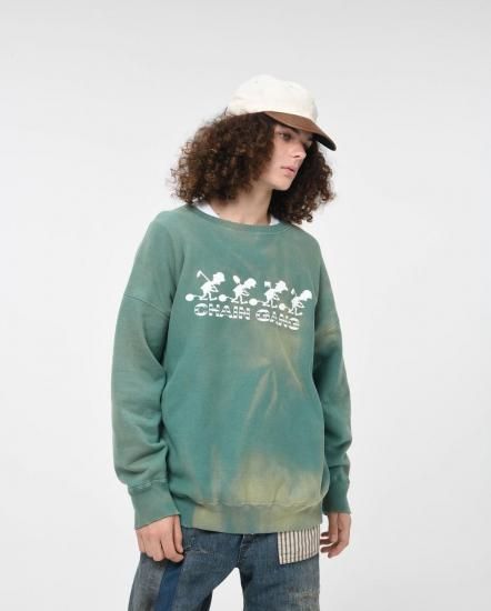 BOWWOW CHAIN GANG SWEATSHIRTS スウェット BOWWOW/バウワウ】CHAIN GANG SWEATSHIRTS AGING - 「PLACE