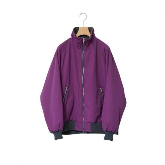 URU/ウル】ZIP UP BLOUSON(PURPLE) - 「PLACE/プレイス」UNUSED URU/ウル】ZIP UP BLOUSON(PURPLE) - 「PLACE/プレイス」UNUSED