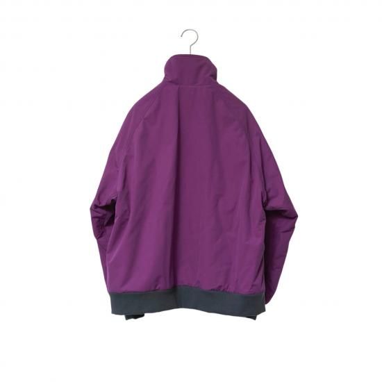 URU/ウル】ZIP UP BLOUSON(PURPLE) - 「PLACE/プレイス」UNUSED URU/ウル】ZIP UP BLOUSON(PURPLE) - 「PLACE/プレイス」UNUSED