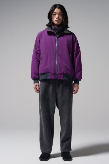 URU/ウル】ZIP UP BLOUSON(PURPLE) - 「PLACE/プレイス」UNUSED URU/ウル】ZIP UP BLOUSON(PURPLE) - 「PLACE/プレイス」UNUSED