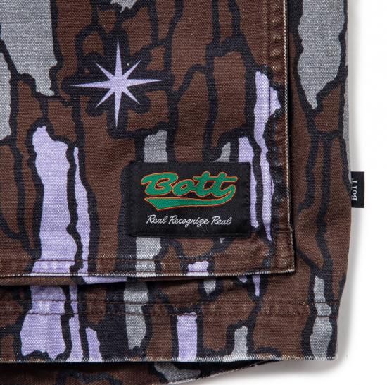 BoTT ワークジャケット カモ BoTT/ボット】Canvas Work Jacket(CAMO) - 「PLACE/プレイス