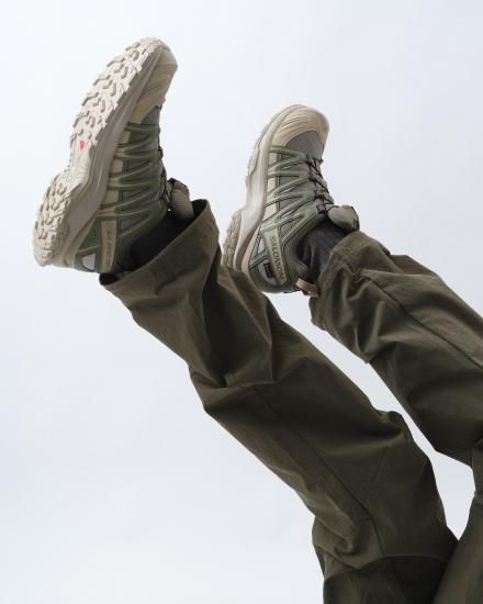 【SALOMON】 スニーカー ★ XA PRO 3D ★ PEPPER Salomon - XA PRO 3D GTX Sneaker in Deep Lichen Green & White