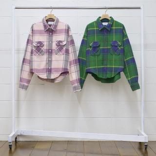 <img class='new_mark_img1' src='https://img.shop-pro.jp/img/new/icons16.gif' style='border:none;display:inline;margin:0px;padding:0px;width:auto;' />SALE 30%OFFUNUSED/桼ɡUS2460 Long sleeve check shirt.
