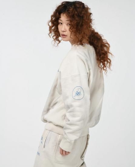 【BOW WOW】USN SEEBEES SWEATSHIRTS AGING BOW WOW】 USN SEEBEES SWEATSHIRTS AGING